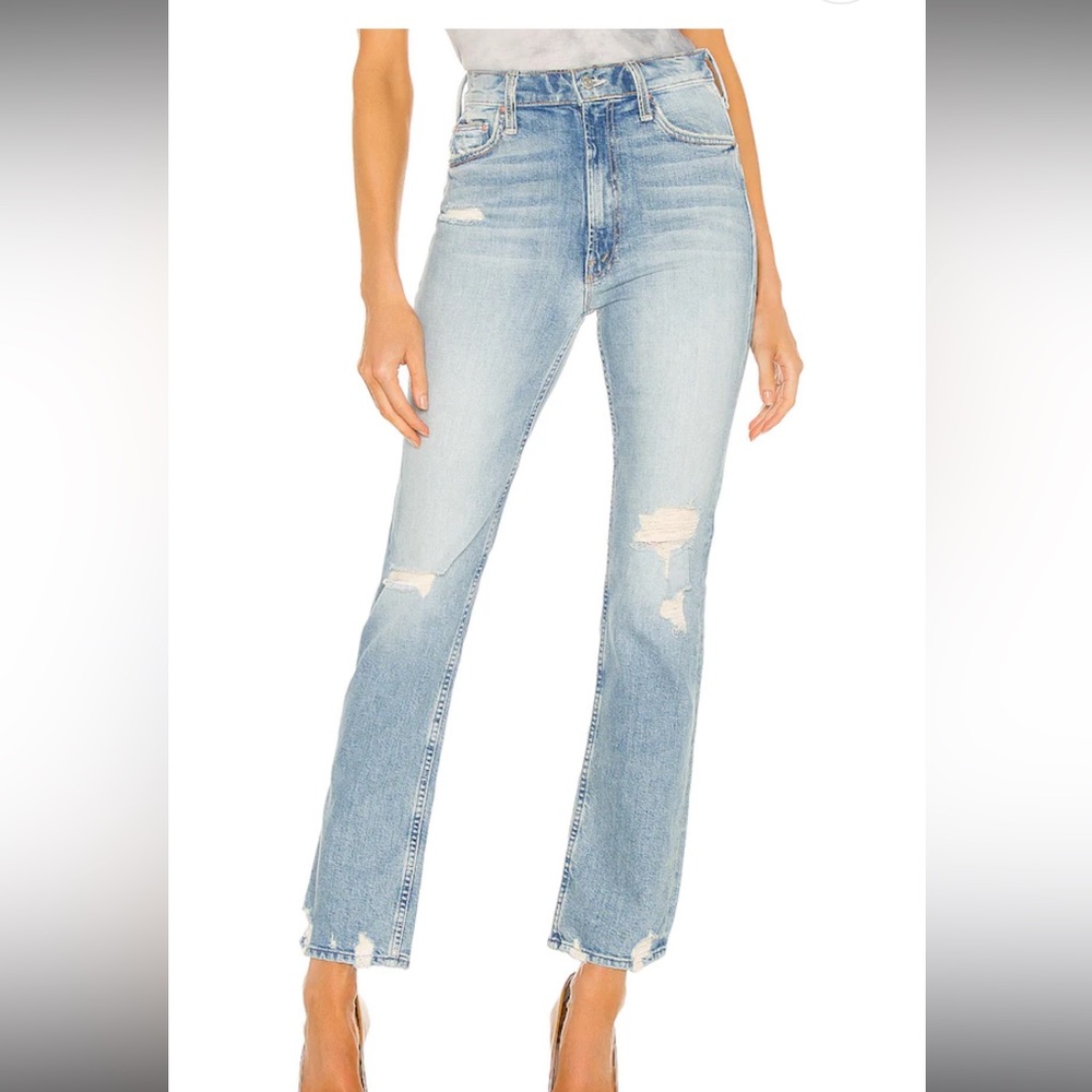 Mother high waisted rider skimp jeans Sz 31